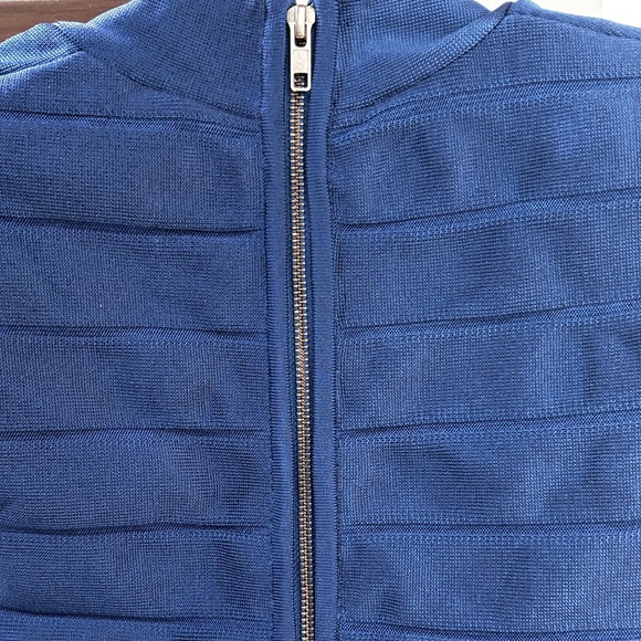 French Connection Bodycon Bandage Dress - Blue Size 2 - Picture 5 of 8